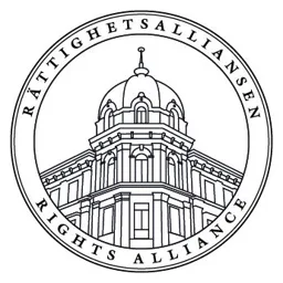 Rättighetsalliansen Rights Alliance – varumärkesbild för Rättighetsalliansen Europa AB