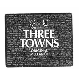 THREE TOWNS – varumärkesbild för Galatea AB