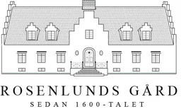 ROSENLUNDS GÅRD sedan 1600-talet – varumärkesbild för Aktiebolaget Rosenlunds Gård