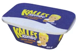 KALLES Kombo CREAM CHEESE & CAVIAR – varumärkesbild för Abba Seafood Aktiebolag