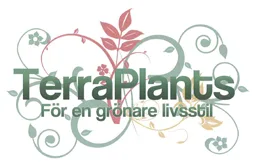 TerraPlants För en grönare livsstil – varumärkesbild för Terragona Handelsaktiebolag