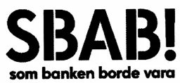SBAB! som banken borde vara – varumärkesbild för SBAB Bank AB (publ)