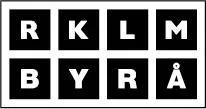 RKLMBYRÅ – varumärkesbild för REKLAMBYRÅN RK & LM AB