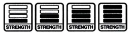STRENGTH STRENGTH STRENGTH STRENGTH – varumärkesbild för Swedish Match North Europe AB