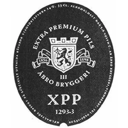 EXTRA PREMIUM PILS ÅBRO BRYGGERI XPP EXTRA PREMIUM PILS ÅBRO BRYGGERI XPP III – varumärkesbild för Aktiebolaget Åbro Bryggeri