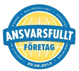 ANSVARSFULLT FÖRETAG 23.06.2013 SOCIALT A GANDE MILJÖKVALITET KVALITET GSSYSTEM – varumärkesbild för 3HF Response AB