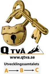 UTVECKLINGSSAMTAL A B C FÖRSTÅELSE Q TVÅ www.qtva.se Utvecklingssamtalets A B C – varumärkesbild för Q Tre i Hedared AB