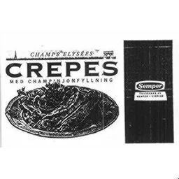 CHAMPS ELYSEES CREPES MED CHAMPINJONFYLLNING SEMPER – varumärkesbild för Hero Sweden AB