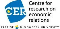 CER Centre for research on economic relations Part of Mid Sweden University – varumärkesbild för MITTUNIVERSITETET