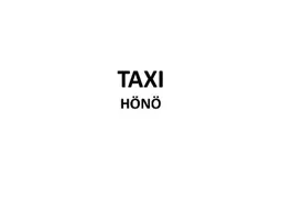 TAXI HÖNÖ – varumärke, thinkPower Aktiebolag