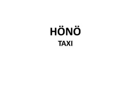HÖNÖ TAXI – varumärke, thinkPower Aktiebolag