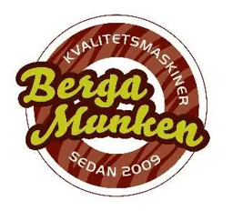 Berga Munken, kvalitetsmaskiner, sedan 2009 – varumärkesbild för Bergamunken AB