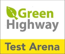 Green Highway Test Arena – varumärkesbild för ÖSTERSUNDS KOMMUN