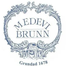 MEDEVI BRUNN Grundad 1678 – varumärkesbild för Medevi Brunn AB