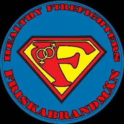 F Healthy firefighters friska brandmän – varumärkesbild för Humanice AB