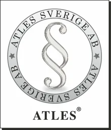 § ATLES Atles Sverige AB ATLES SVERIGE AB – varumärkesbild för Justice Holding AB