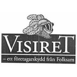 VISIRET ETT FÖRETAGARSKYDD FRÅN FOLKSAM – varumärkesbild för Folksam ömsesidig sakförsäkring