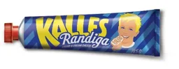 KALLES Randiga KAVIAR & CREAM CHEESE – varumärkesbild för Orkla Foods Sverige AB