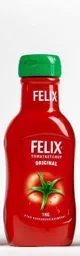 FELIX TOMATKETCHUP ORIGINAL 1 KG UTAN KONSERVERINGSMEDEL – varumärkesbild för Orkla Foods Sverige AB