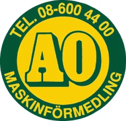 AO Maskinförmedling Tel. 08-600 44 00 – varumärkesbild för FORIA AB (publ)