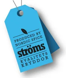 PRODUCED BY NORDIC SPICE  ströms  KVALITETS KRYDDOR – varumärkesbild för Nordic Spice AB