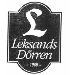 L Leksands Dörren 1959 – varumärkesbild för Leksandsdörren AB