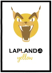 LAPLAND yellow – varumärkesbild för Lapland Water AB