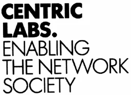 CENTRIC LABS. ENABLING THE NETWORK SOCIETY – varumärkesbild för Centric Labs AB