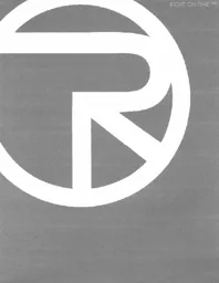 R RIGHT-ON-TIME – varumärkesbild för Gullers Trading AB