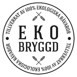 EKOBRYGGD - TILLVERKAT AV 100% EKOLOGISKA RÅVAROR – varumärkesbild för Gusten Larssons Kött och Svets AB