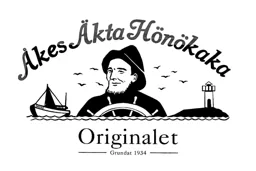 Åkes Äkta Hönökaka Originalet Grundat 1934 – varumärkesbild för Åkes Äkta Hönökakor AB