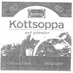 GUSTAF BONG Köttsoppa med grönsaker Ger ca 1,5 liter färdig soppa – varumärke, Europe Foods Sverige AB