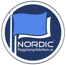 NORDIC flaggstangsfabriken.se – varumärkesbild för Flaggstångsfabriken Nordic AB