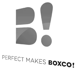 B! PERFECT MAKES BOXCO! – varumärkesbild för Standard 1 16353 AB