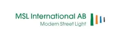 MSL International AB Modern Street Light – varumärkesbild för MSL International AB
