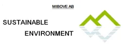 MIBOVE AB SUSTAINABLE ENVIRONMENT – varumärkesbild för MIBOVE i Jämtlands län AB