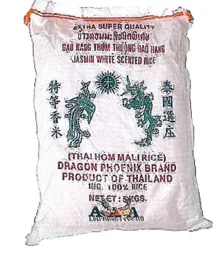 DRAGON PHOENIX BRAND PRODUCT OF THAILAND (THAI HOM MALI RICE) EXTRA SUPER QUALITY JASMIN WHITE SCENTED RICE – varumärke, East Asian Food Aktiebolag