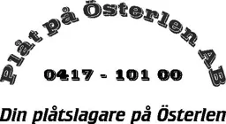 Plåt på Österlen AB 0417 - 101 00 - Din plåtslagare på Österlen – varumärke, Plåt på Österlen AB