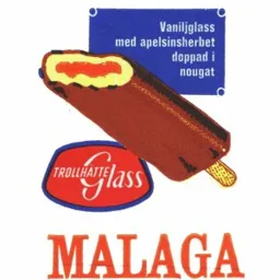 MALAGA TROLLHÄTTE GLASS – varumärkesbild för Unilever Sverige AB