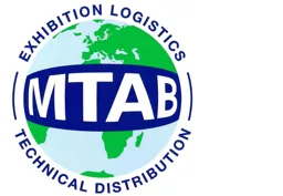 MTAB EXHIBITION LOGISTICS TECHNICAL DISTRIBUTION – varumärkesbild för MTAB Sverige AB