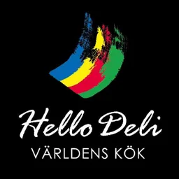 Hello Deli Världens kök – varumärkesbild för A.P. Handelshuset Cumlaude Aktiebolag
