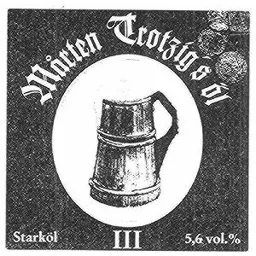 MÅRTEN TROTZIG'S ÖL – varumärkesbild för Kopparbergs Bryggeri Aktiebolag