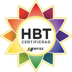 HBT Certifierad RFSL – varumärkesbild för RFSL Utbildning AB