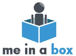 me in a box – varumärkesbild för Harvey & Specter AB