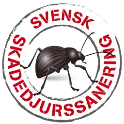 Svensk Skadedjurssanering – varumärkesbild för Svensk Skadedjurssanering AB