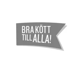 BRA KÖTT TILL ALLA! – varumärkesbild för Olle Nyberg Chark Aktiebolag