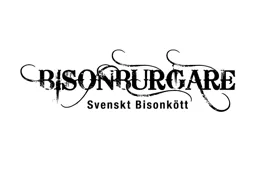 Bisonburgare Svenskt Bisonkött – varumärkesbild för Wrågården Restaurang AB
