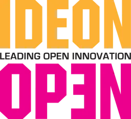 IDEON LEADING OPEN INNOVATION OPEN – varumärkesbild för Ideon AB