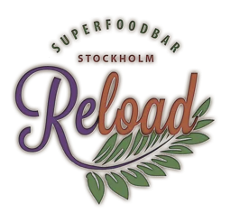 Reload SUPERFOODBAR STOCKHOLM – varumärkesbild för Reload superfoodbar 11 AB