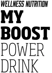 WELLNESS NUTRITION MY BOOST POWER DRINK – varumärke, Wellness Nutrition MW AB